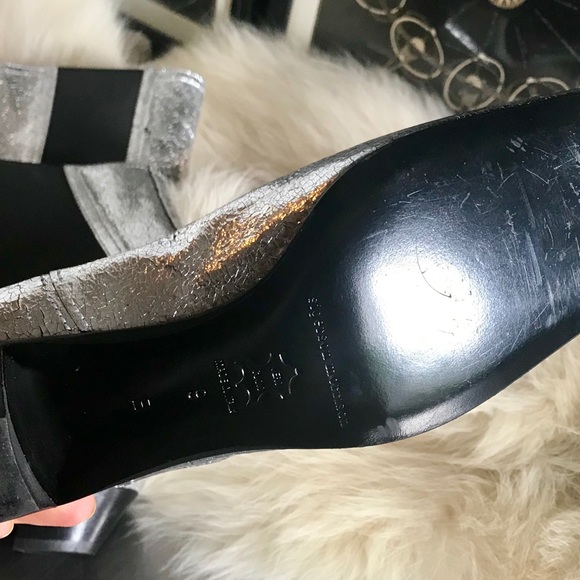 Sigurson Morrison silver boots - Picture 4 of 4